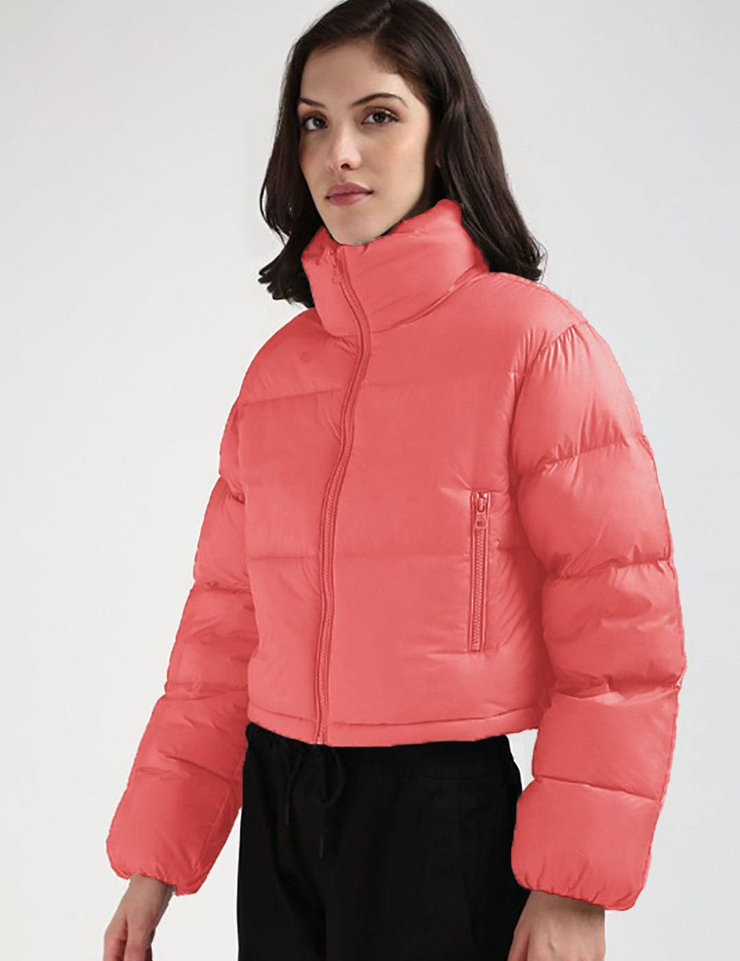Kotty Women Insulator Crop Puffer Jacket