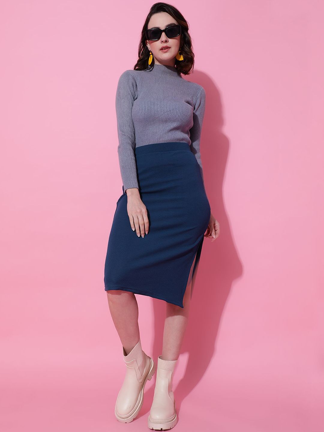  Kotty  Pencil Midi Skirts