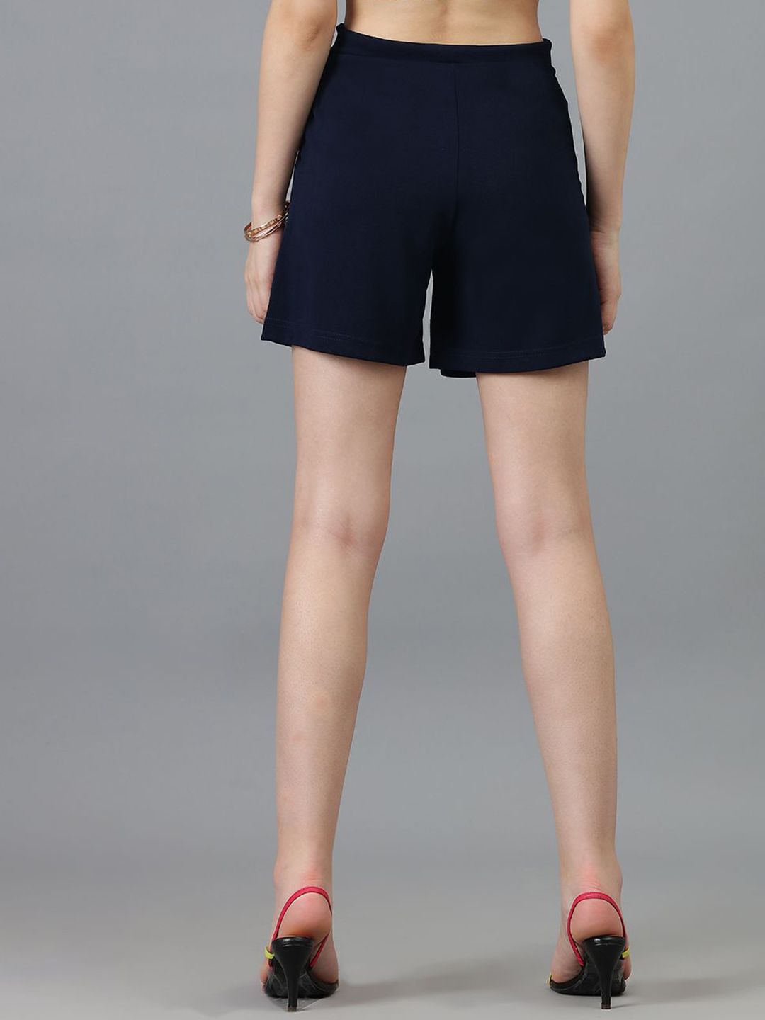 Kotty Women Regular Fit High-Rise Shorts
