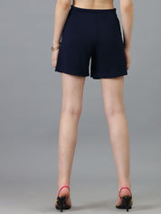 Kotty Women Regular Fit High-Rise Shorts