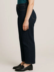 Kotty Women Straight Fit High-Rise No Fade Clean Look Stretchable Jeans