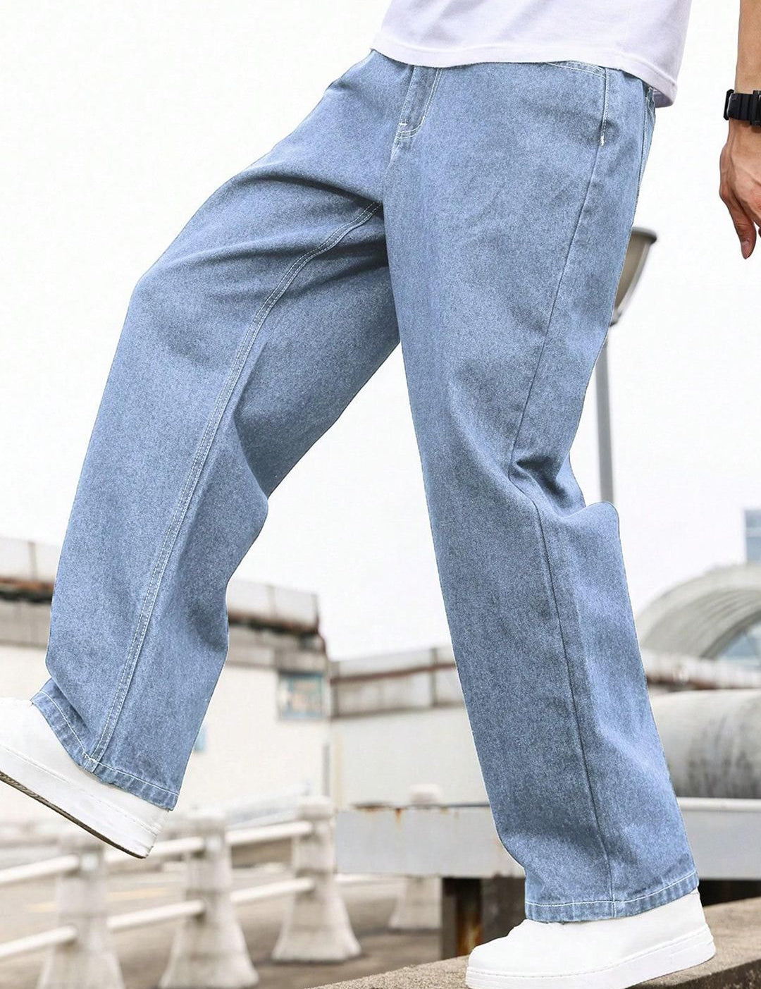 Kotty Men Regular Fit Low-Rise Clean Look Stretchable Jeans