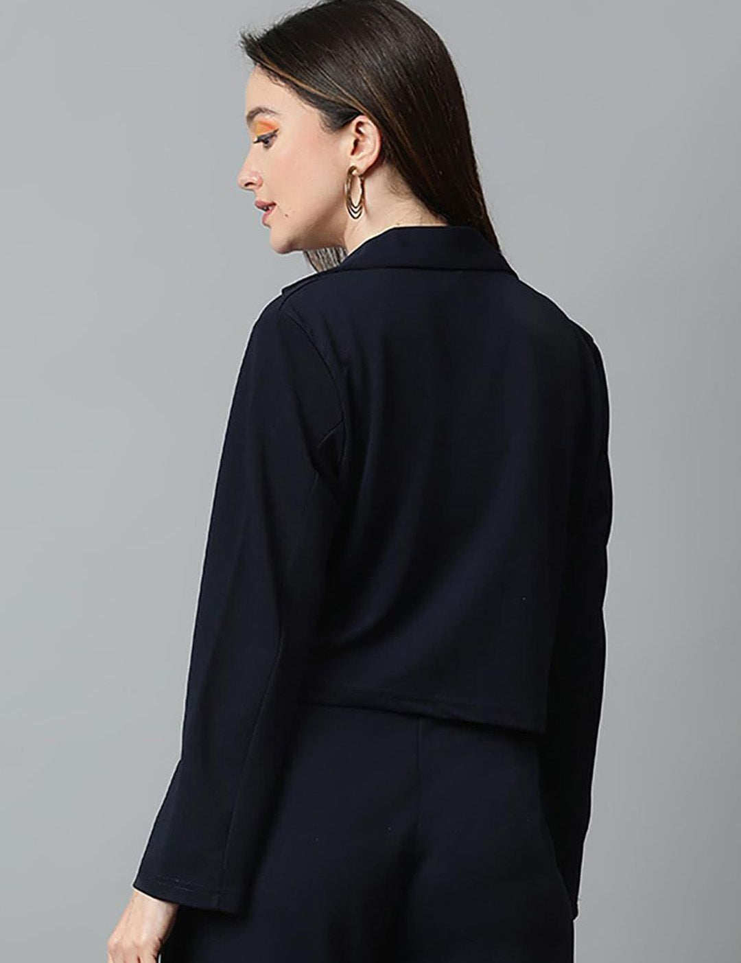 Kotty Double-Breasted Crop Blazer