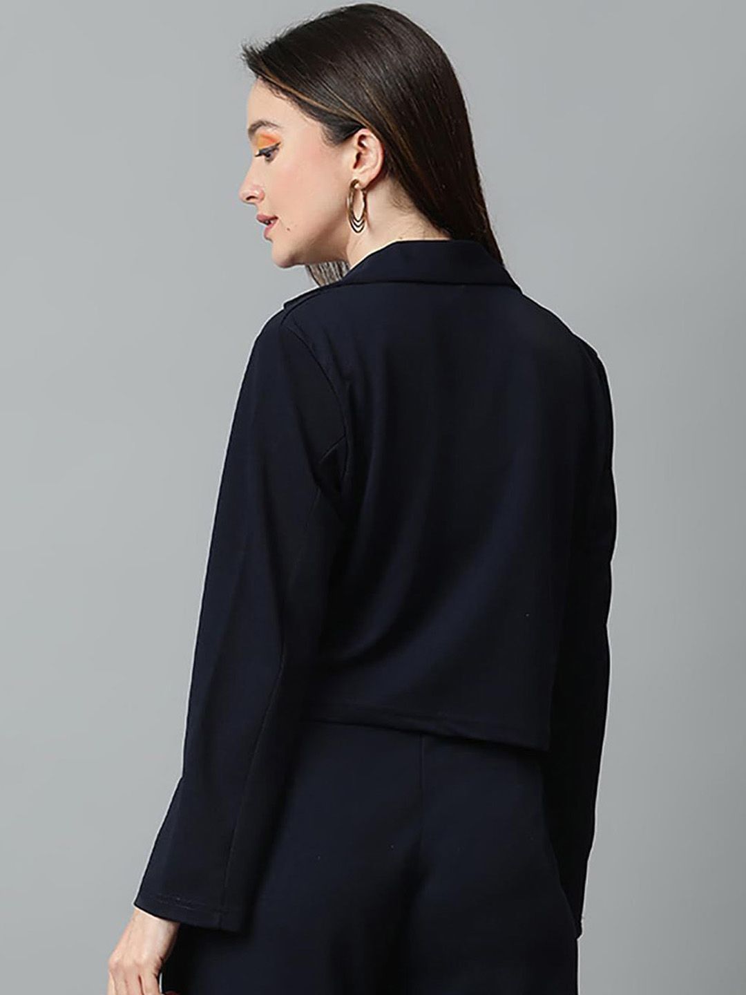 Kotty Double-Breasted Crop Blazer