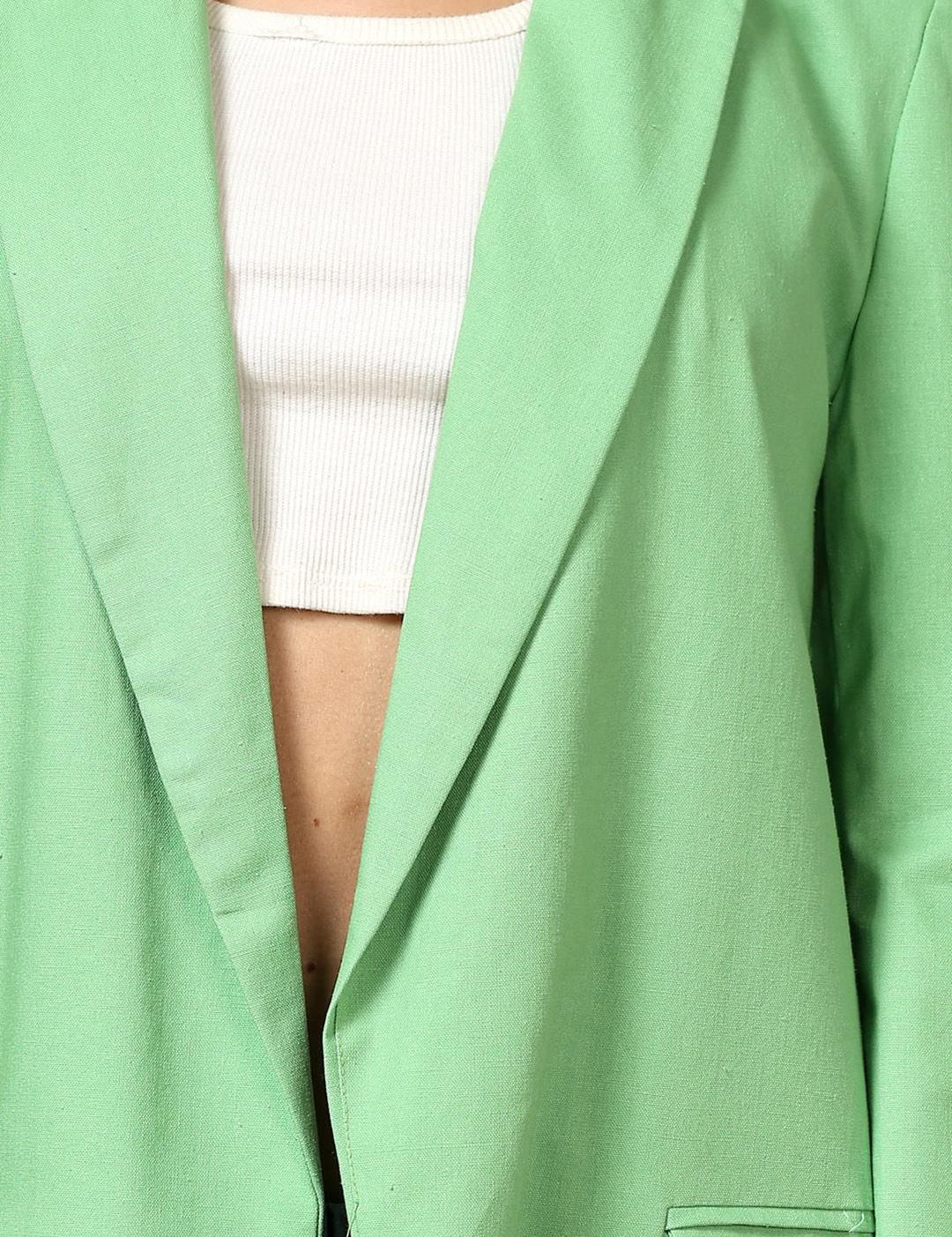 Kotty Notched Lapel Single Breasted Blazer