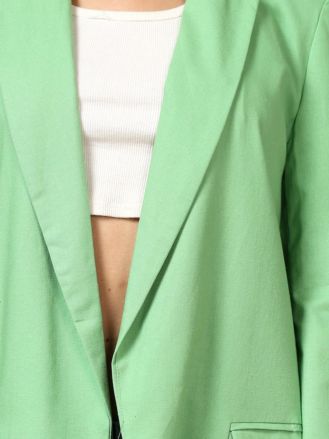 Kotty Notched Lapel Single Breasted Blazer