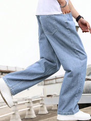 Kotty Men Regular Fit Low-Rise Clean Look Stretchable Jeans