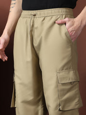 Kotty Men Relaxed Easy Wash Cargos Trousers