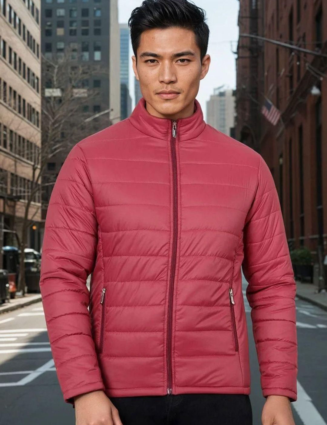 Kotty Men Full-Sleeve Puffer Jacket