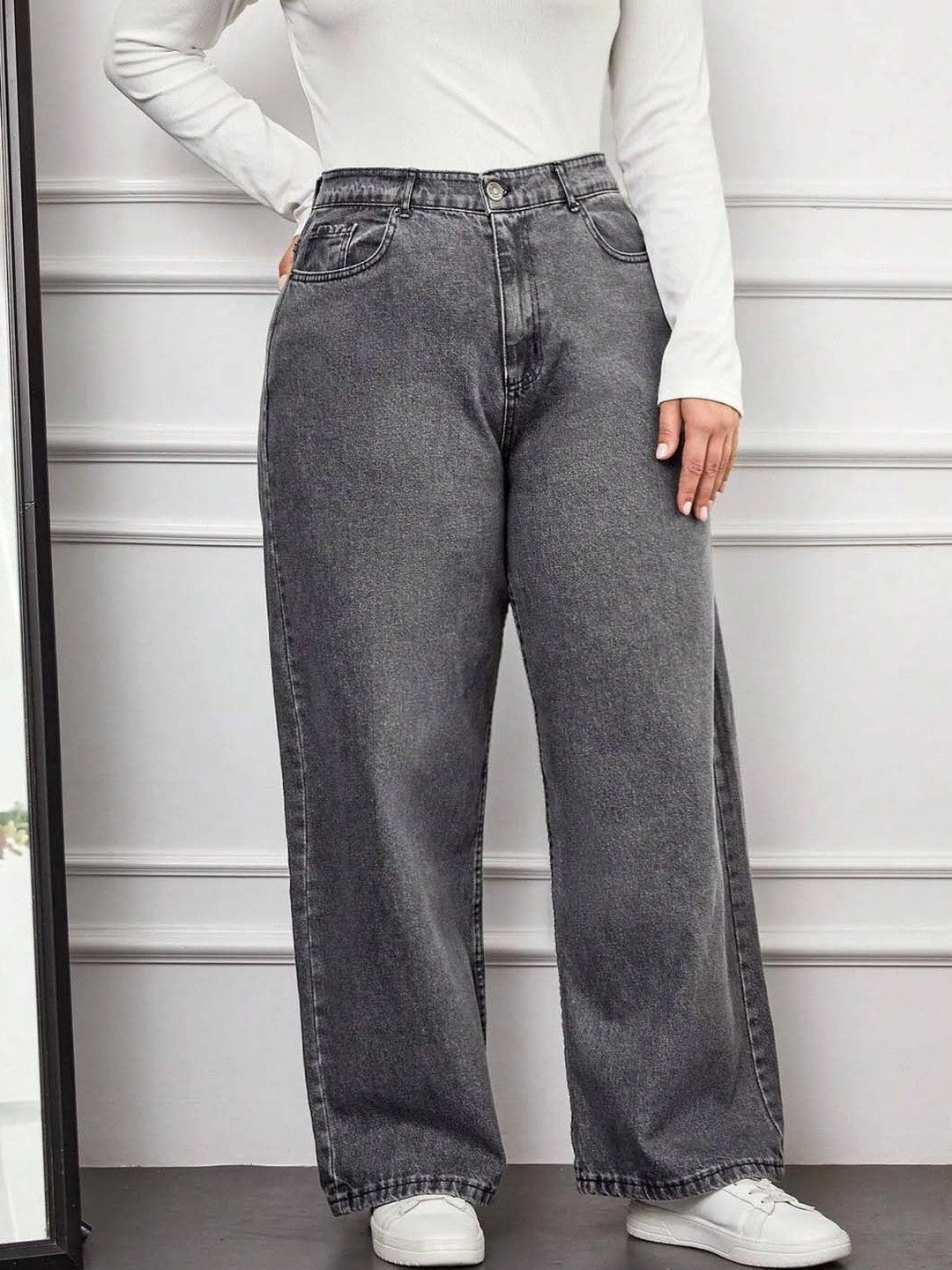Kotty Women Classic Comfort Fit Casual Jeans
