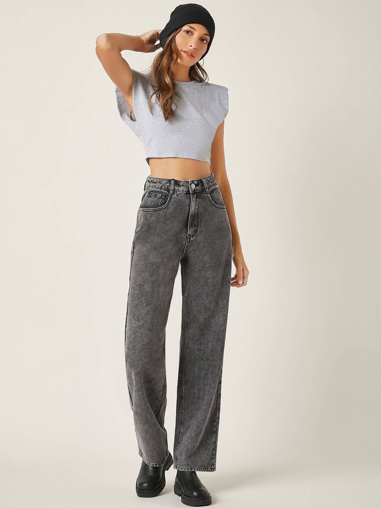 KOTTY Flared Women Grey Jeans