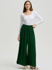 Kotty Women High-Rise Easy Wash Pleated Trousers