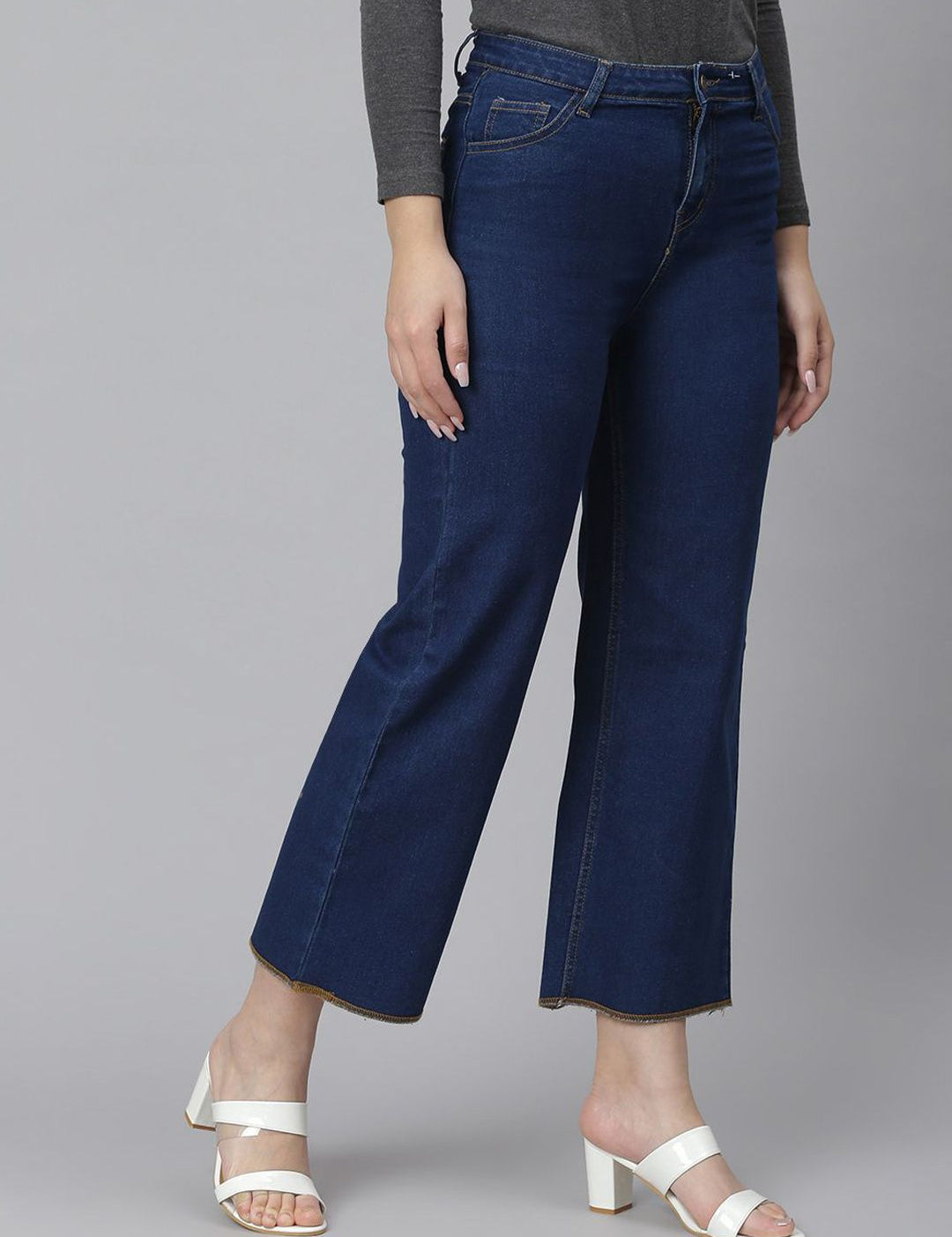 Kotty Women Jean Bootcut High-Rise Stretchable Jeans