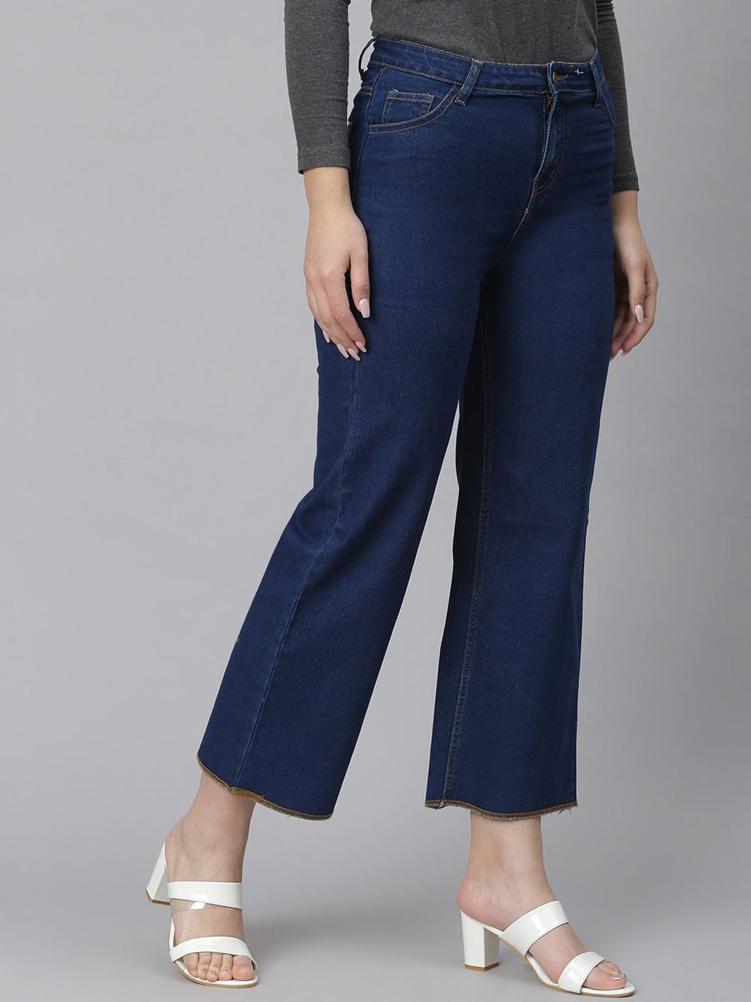 Kotty Women Jean Bootcut High-Rise Stretchable Jeans