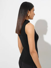 Kotty Women Pack Of 2 High Neck Sleeveless Top