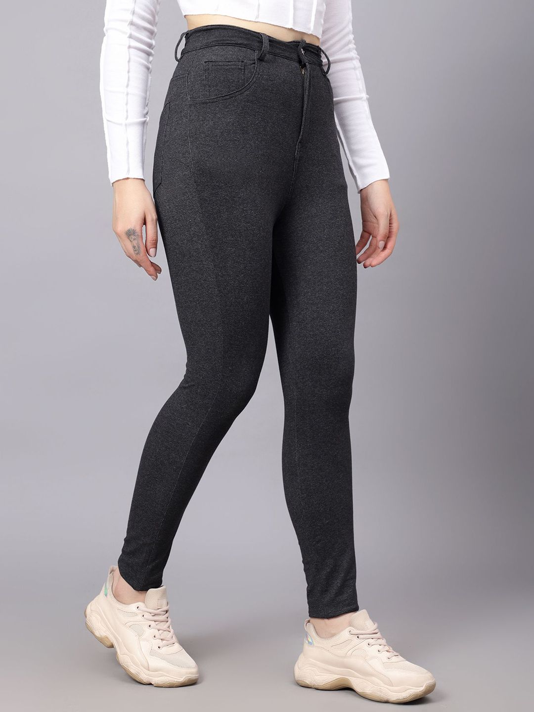 Kotty Women Jean Skinny Fit High-Rise Stretchable Jeans