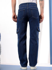 Kotty Men Comfort Regular Fit Mid-Rise Stretchable Cotton Jeans