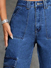 Kotty Women Straight Fit High-Rise Stretchable Jeans