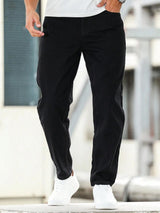 Kotty Men Straight Fit Low-Rise Stretchable Jeans