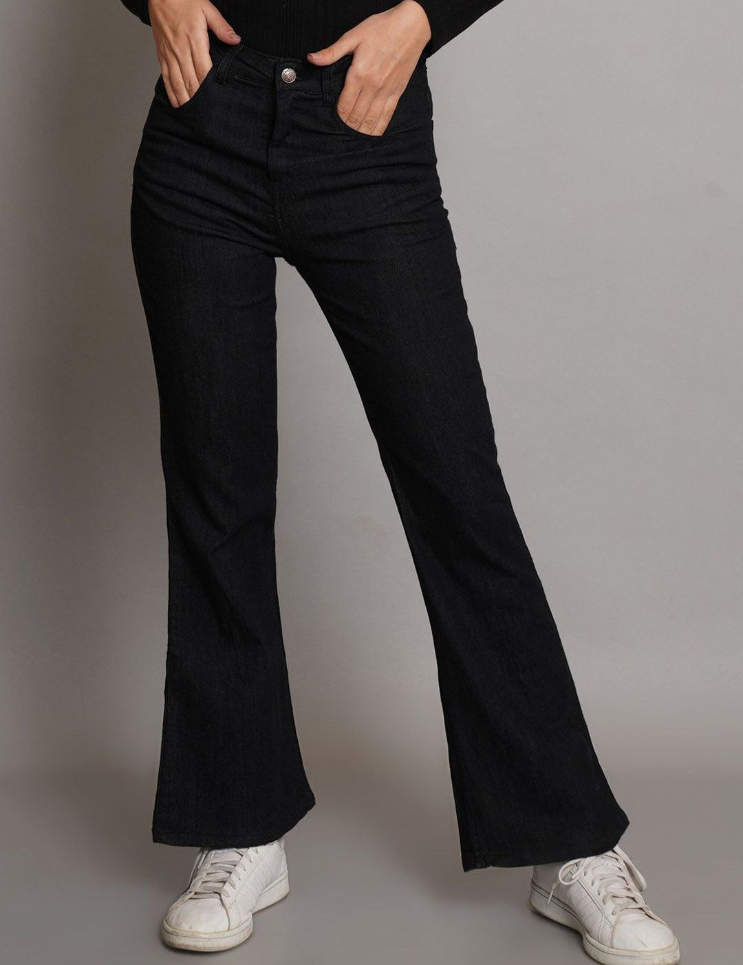 Kotty Women Bootcut High-Rise Stretchable Jeans