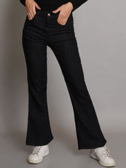 Kotty Women Bootcut High-Rise Stretchable Jeans