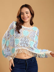 Kotty Embellished Cotton Top