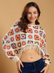 Kotty Women  Embellished Cotton Top