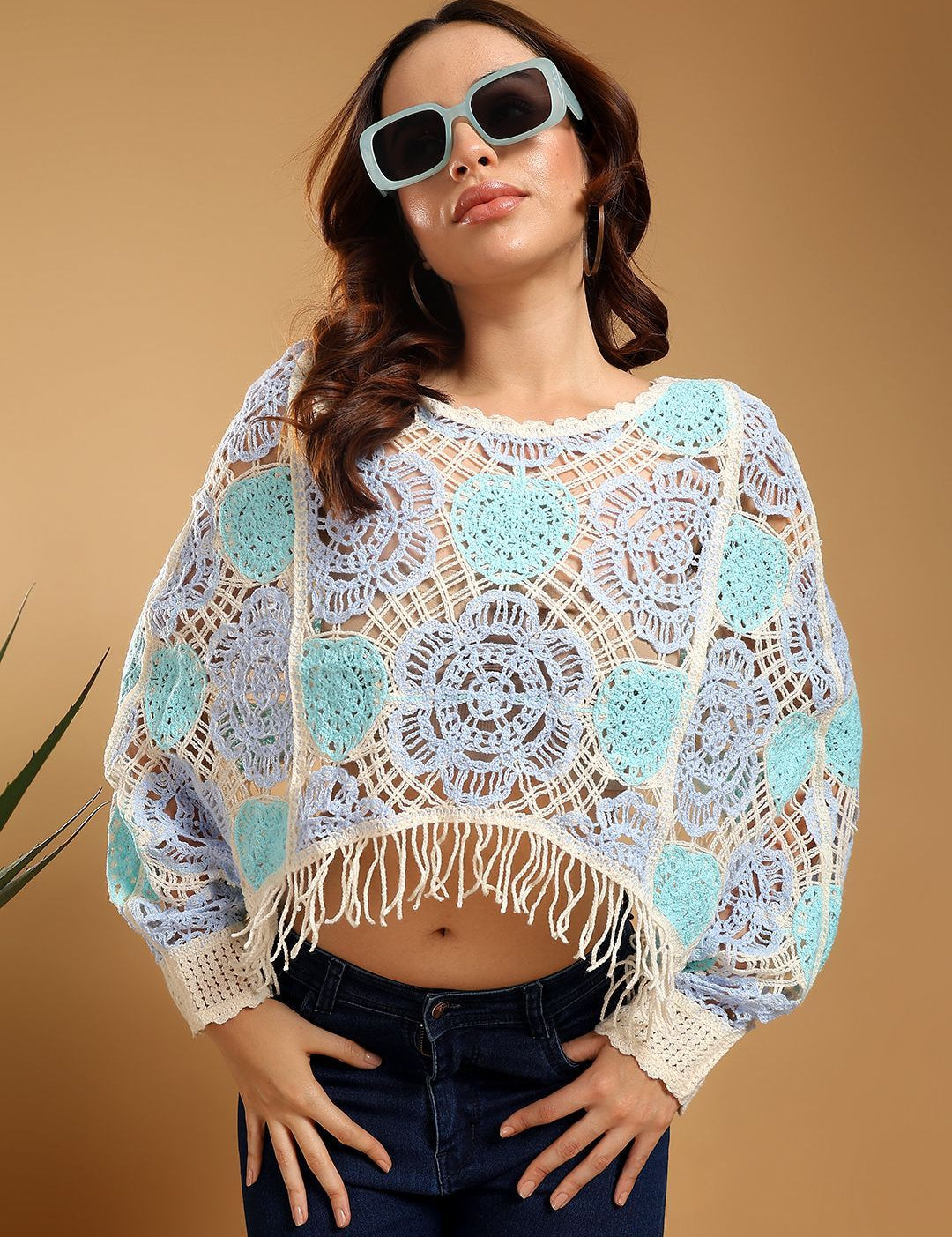 Kotty Embellished Cotton Top