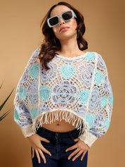 Kotty Embellished Cotton Top