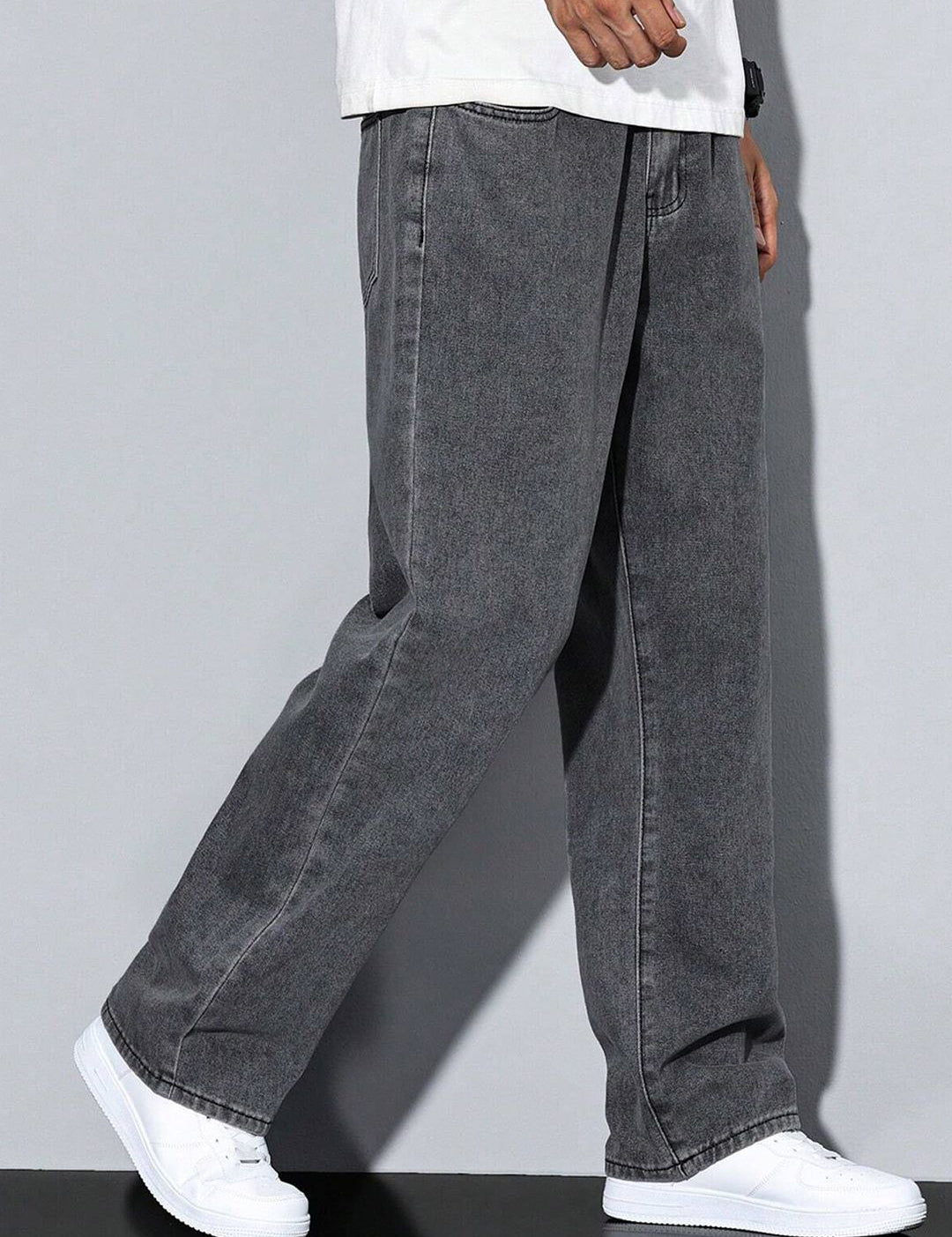 Kotty Men Regular Fit Low-Rise Stretchable Jeans