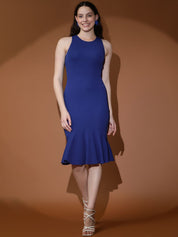 Kotty Women Fit and Flare Midi Dress