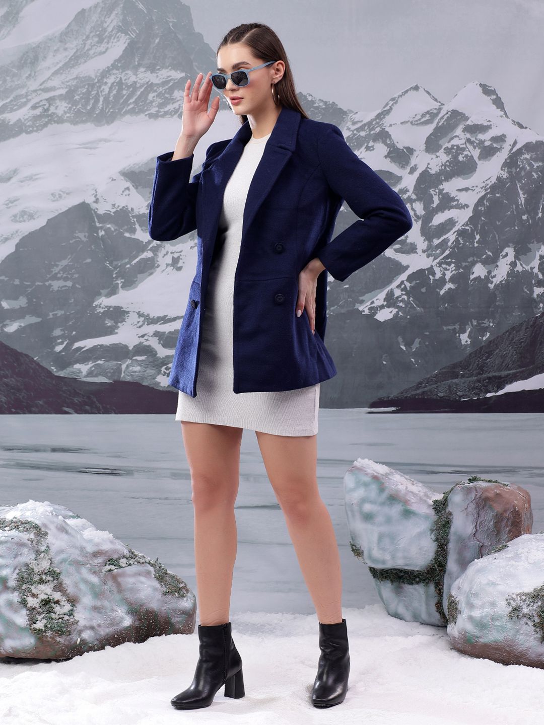 Kotty Double-Breasted Overcoat