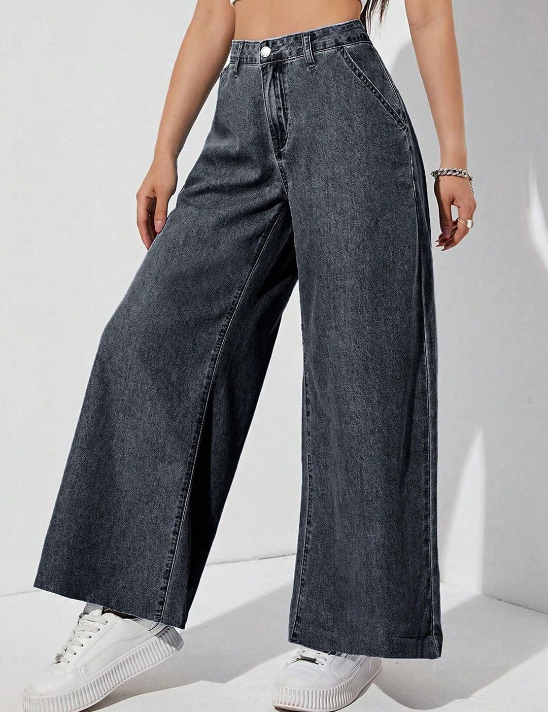 Kotty Women Relaxed Fit High-Rise Stretchable Jeans