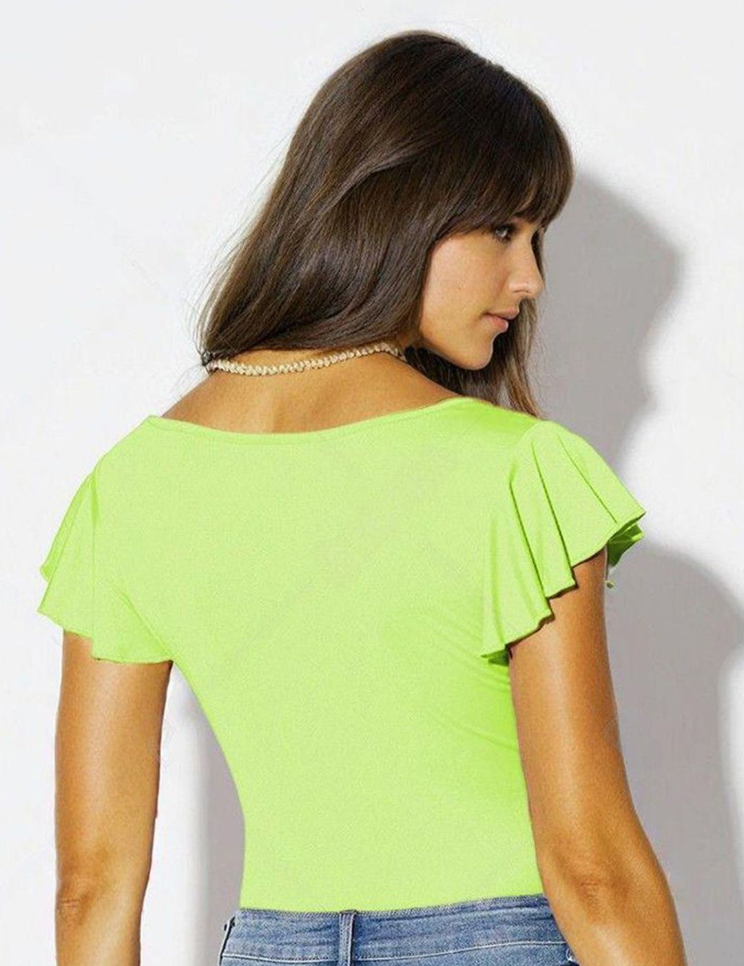 Kotty Women Solid High Neck Top