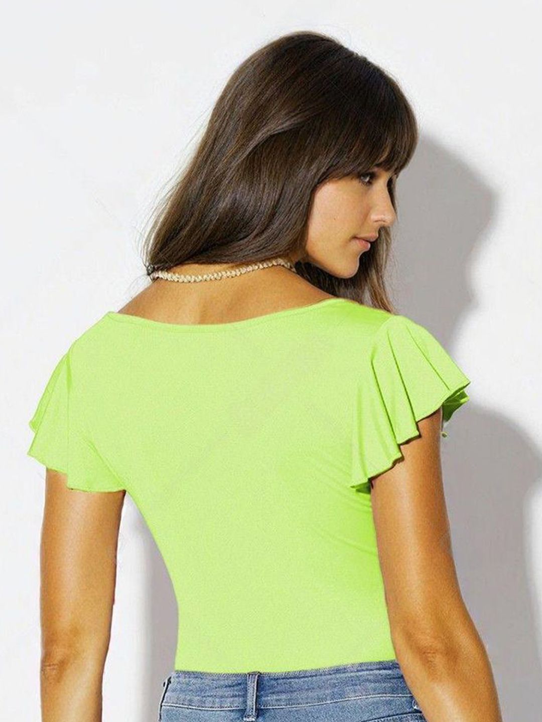 Kotty Women Solid High Neck Top