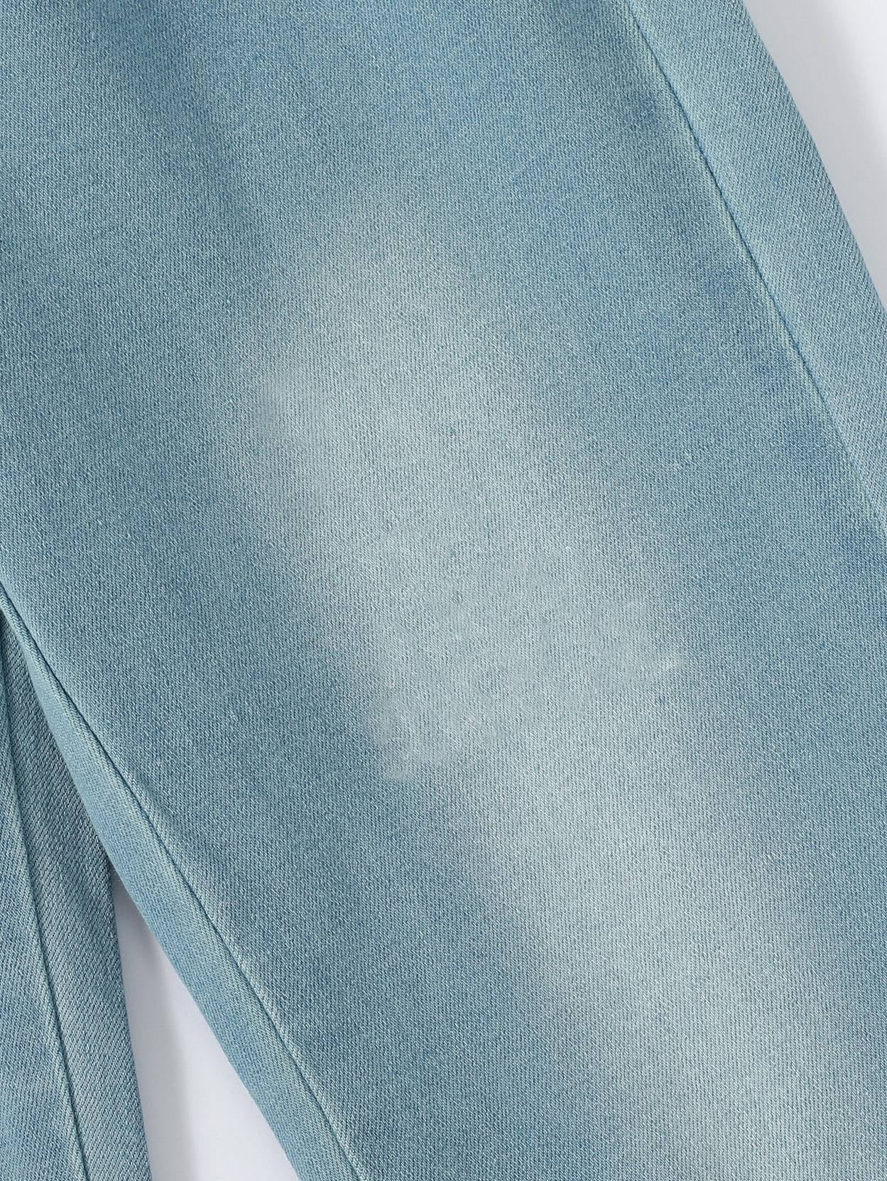 KOTTY Girls Boyfriend Mid Rise Blue Jeans