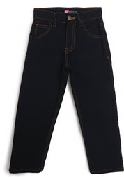 KOTTY Girls Regular Mid Rise Black Jeans