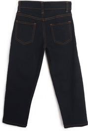 KOTTY Girls Regular Mid Rise Black Jeans