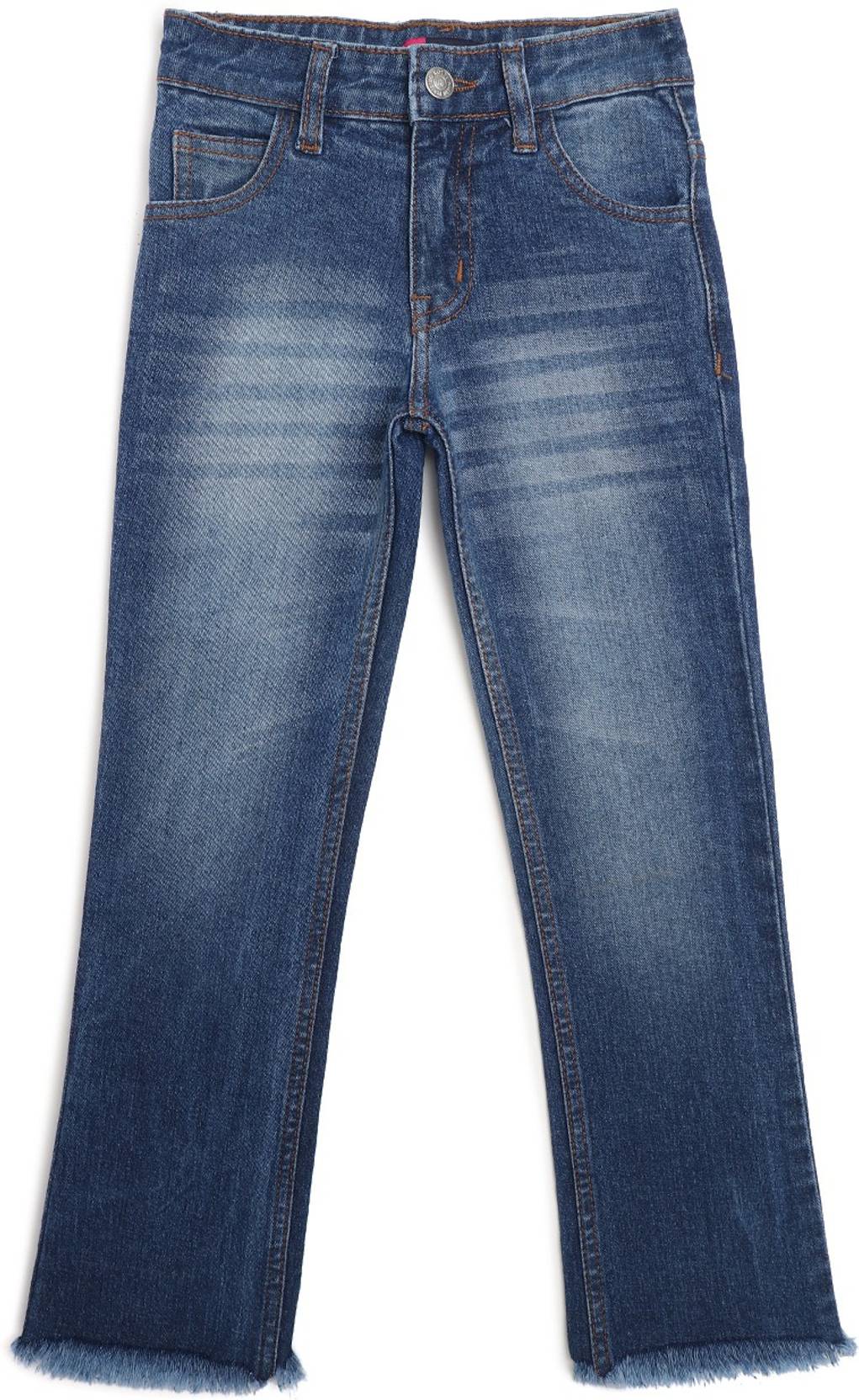 KOTTY Girls Regular Mid Rise Blue Jeans