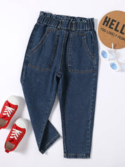 KOTTY Girls Regular Mid Rise Blue Jeans