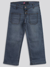 KOTTY Girls Regular Mid Rise Blue Jeans