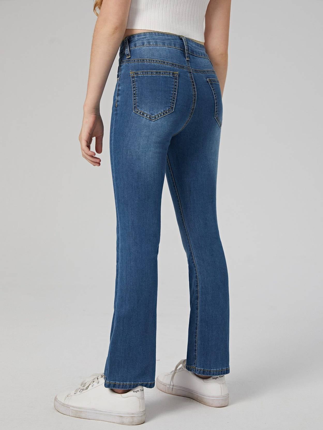 KOTTY Girls Regular Mid Rise Blue Jeans