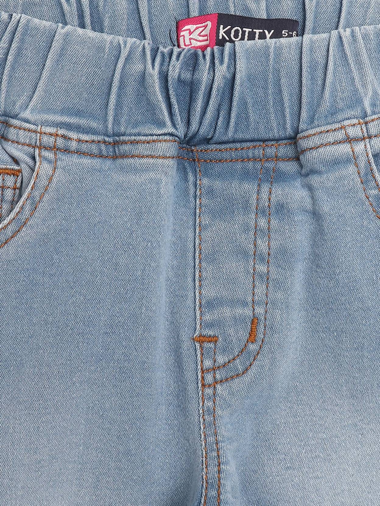 KOTTY Girls Regular Mid Rise Light Blue Jeans
