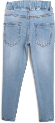 KOTTY Girls Regular Mid Rise Light Blue Jeans