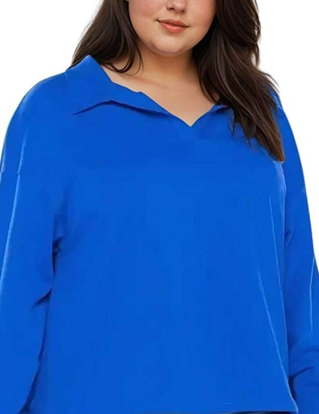 Kotty Women Shirt Collar Full Sleeve Sweatshirt