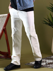 Kotty Men Jean Low-Rise Light Fade Stretchable Jeans