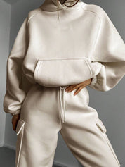 Kotty Hooded Neck Sweatshirt With Joggers