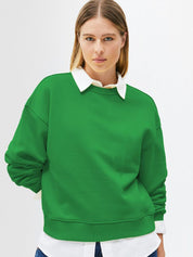 Kotty Women Round Neck Pullover Sweatshirt