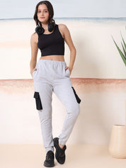 Kotty Women Mid Rise Relaxed Fit Joggers