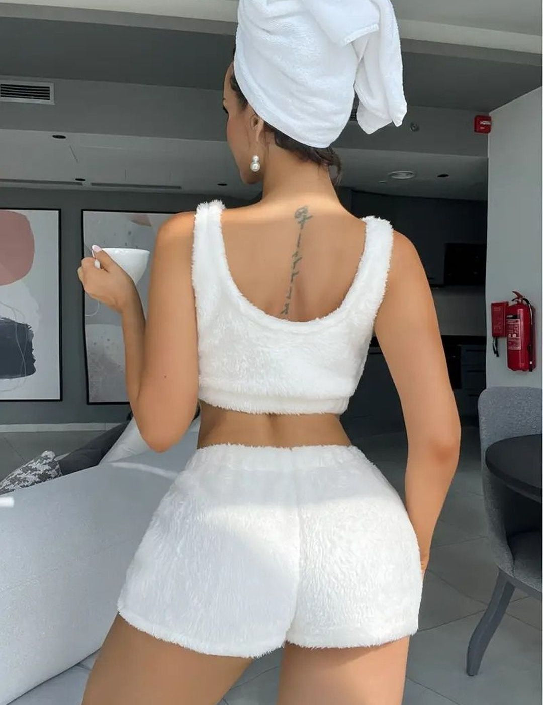 Kotty Sleeveless Top With Shorts Co- Ords